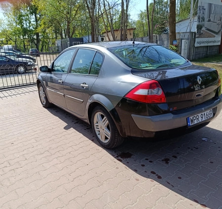 Renault Megane cena 3500 przebieg: 386000, rok produkcji 2004 z Warszawa małe 56